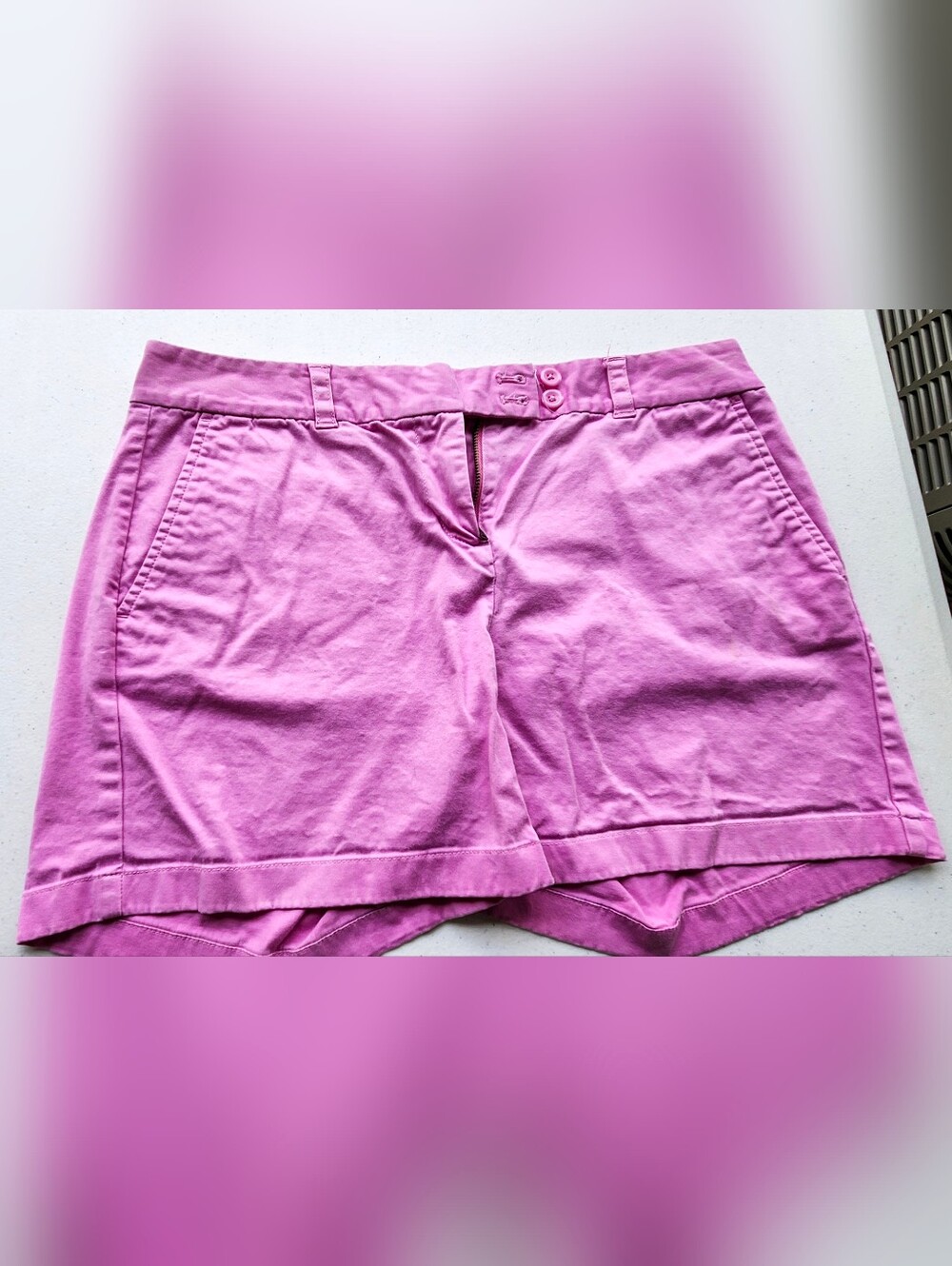 Vineyard Vines Pink Tailored Shorts Women’s Size 8 Preppy Summer Golf